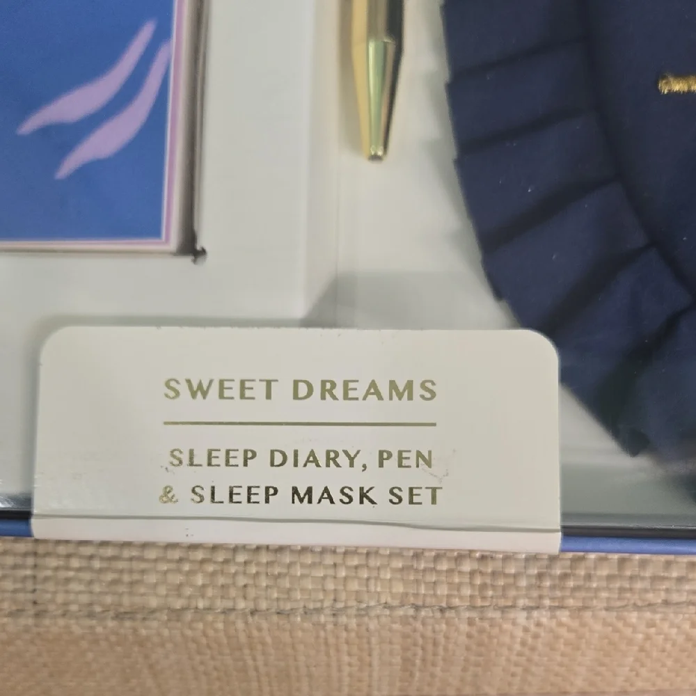 Journal and Sleep Mask Set
